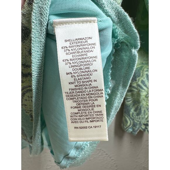 Sigrid Olsen Collection Womens With Liner Scarf Classic Timeless Size XL Approx - Picture 5 of 6